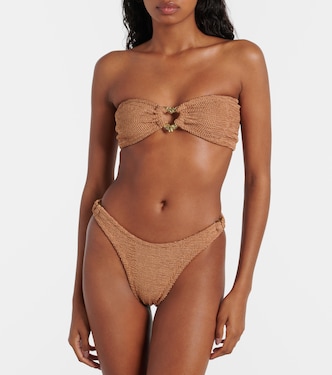 Nicole embellished bikini | Hunza G