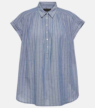 Blusa Normandy in cotone a righe | Nili Lotan
