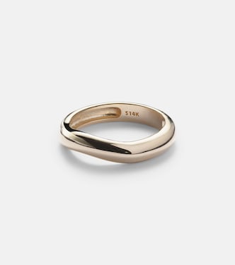 Ring Bold Merge aus 14kt Gelbgold | Stone and Strand