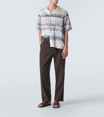 Chemise Eclipse en soie et coton | Commas