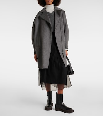 Soprabito oversize in cashmere | Brunello Cucinelli