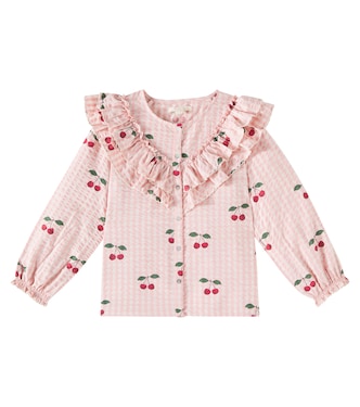 Blusa Kim in cotone con stampa | Konges Sløjd