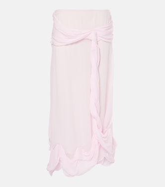 Draped midi skirt | JW Anderson