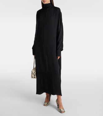 Robe longue Lexi en soie | Khaite