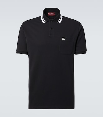 Polohemd GG Web aus einem Baumwollgemisch | Gucci