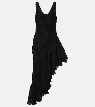 Floral ruffled midi dress | Rotate