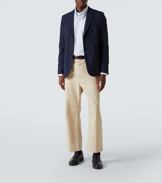 Camicia RWB Stripe in cotone a righe | Thom Browne