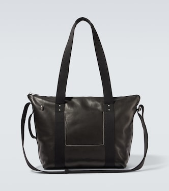 Large leather tote bag | Rick Owens