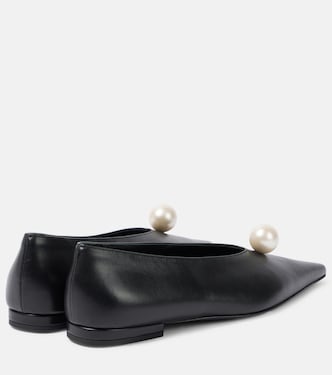 Ballerines en cuir à ornements | Magda Butrym