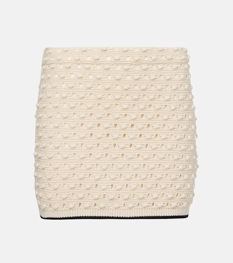 Minifalda Bauble de algodón en pointelle | Frame