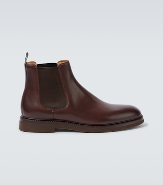 Stivaletti Chelsea in pelle | Brunello Cucinelli