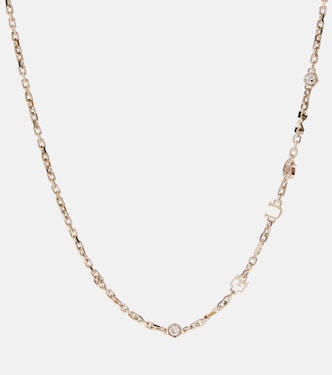 Embellished logo necklace | McQueen