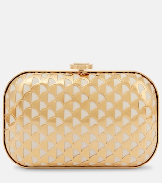 Clutch Calla bagnata in oro | Bvlgari