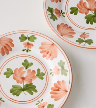 Blossom ceramic dessert plate | Cabana