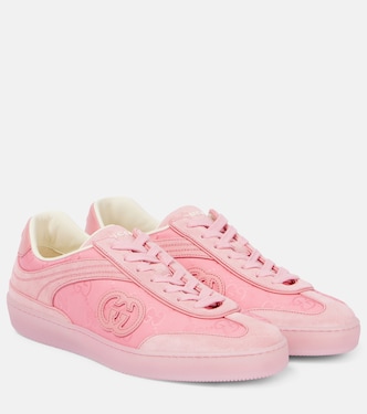 Sneakers G75 mit Veloursleder | Gucci