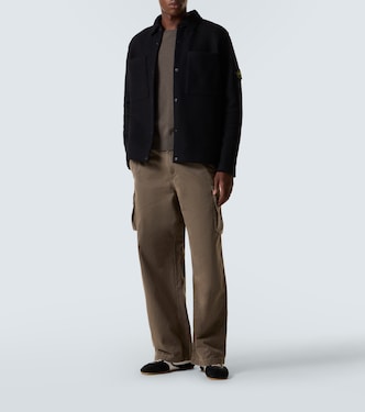 Surchemise en laine vierge | Stone Island