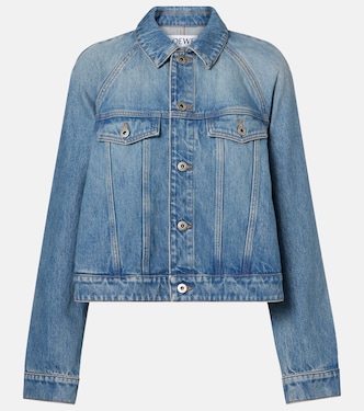 Cropped denim jacket | Loewe