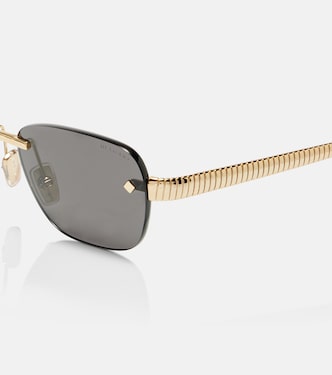 Lunettes de soleil Tubogas rectangulaires | Bvlgari