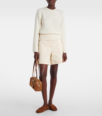 Chain-detail wool and cashmere sweater | Moncler
