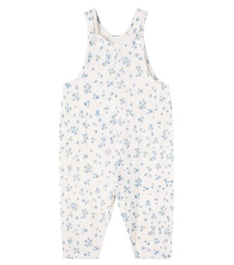 Bébé – Salopette Mioblu en coton à fleurs | Konges Sløjd