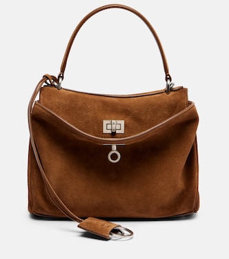 Rodeo Mini suede tote bag | Balenciaga