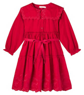 Kleid Manola aus Baumwolle mit Gürtel | C'era Una Volta