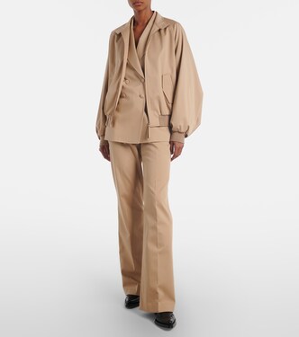 Vesta cotton flared pants | Gabriela Hearst