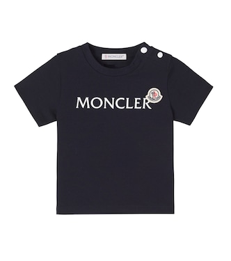 Baby logo cotton jersey T-shirt | Moncler Enfant