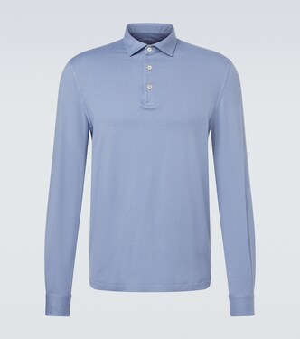 Zero cotton jersey polo shirt | Fedeli