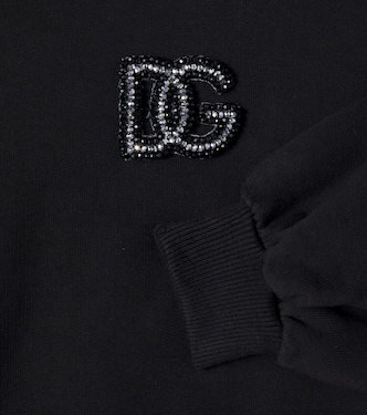 Sweatshirt DG aus Baumwoll-Jersey | Dolce&Gabbana Kids