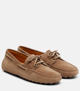 Suede boat shoes | Tod's