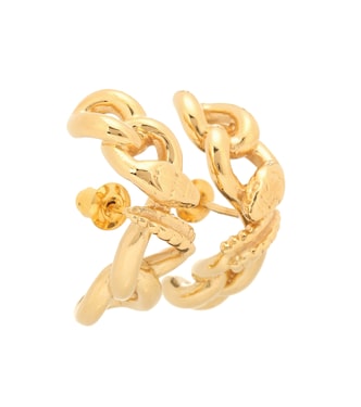 Nashash gold-vermeil earrings | ALANCROCETTI