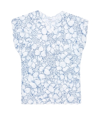 Shelby Island floral cotton tunic | Marysia Bumby