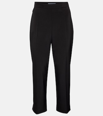 High-rise cropped pants | Prada
