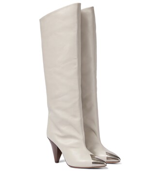 Lelize leather knee-high boots | Isabel Marant