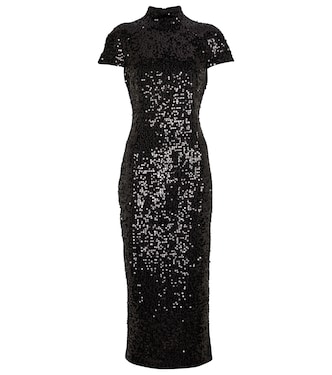 Sequined midi dress | Rasario