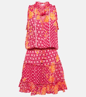 Clara floral minidress | Poupette St Barth
