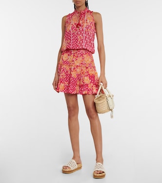 Clara floral minidress | Poupette St Barth