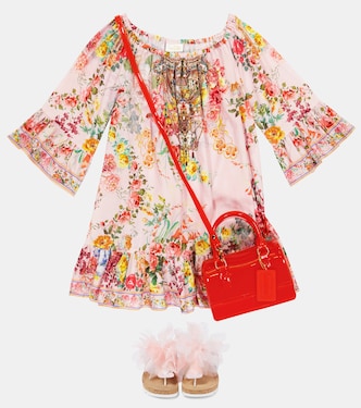 Bedrucktes Kleid aus Baumwolle | Camilla Kids