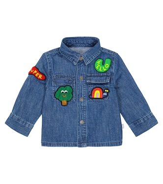 Baby - Camicia di jeans con ricamo | Stella McCartney Kids