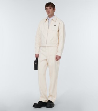Zip-up blouson jacket | Prada