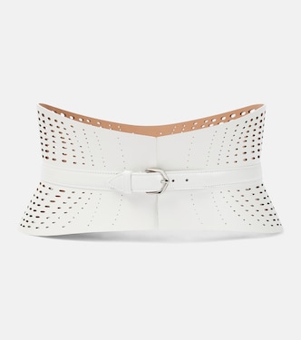 Cintura a corsetto Neo in pelle | Alaïa