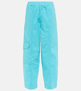 Cotton-blend pants | Ganni