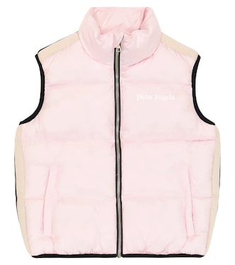 Logo puffer vest | Palm Angels Kids
