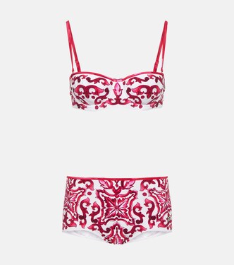 Majolica bikini set in pink Dolce Gabbana Mytheresa