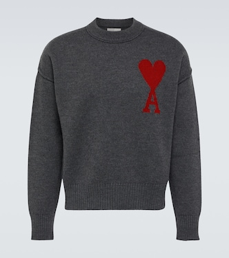 Pullover Ami de Cœur aus Wolle | Ami Paris