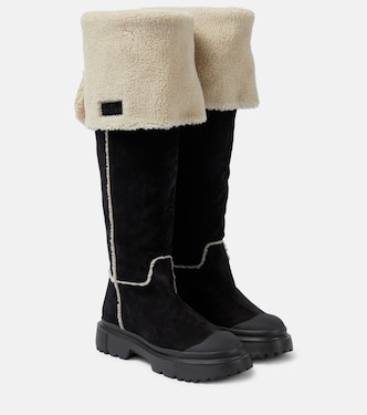 Botas altas H619 de ante | Hogan