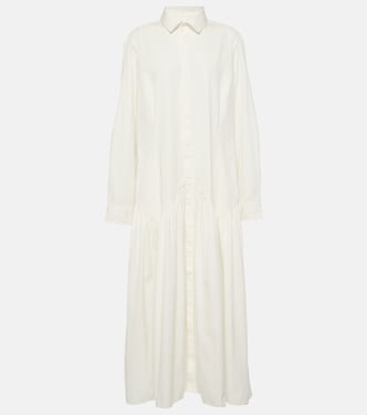 Cotton-blend shirt dress | Polo Ralph Lauren