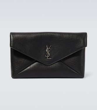 Etui Cassandre Large Envelope aus Leder | Saint Laurent