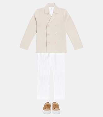 Linen slim pants | Il Gufo